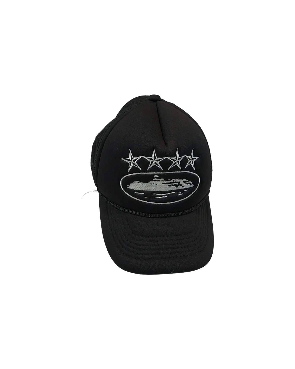 Corteiz - 5 Starz Alcatraz Trucker Hat Black — vintage