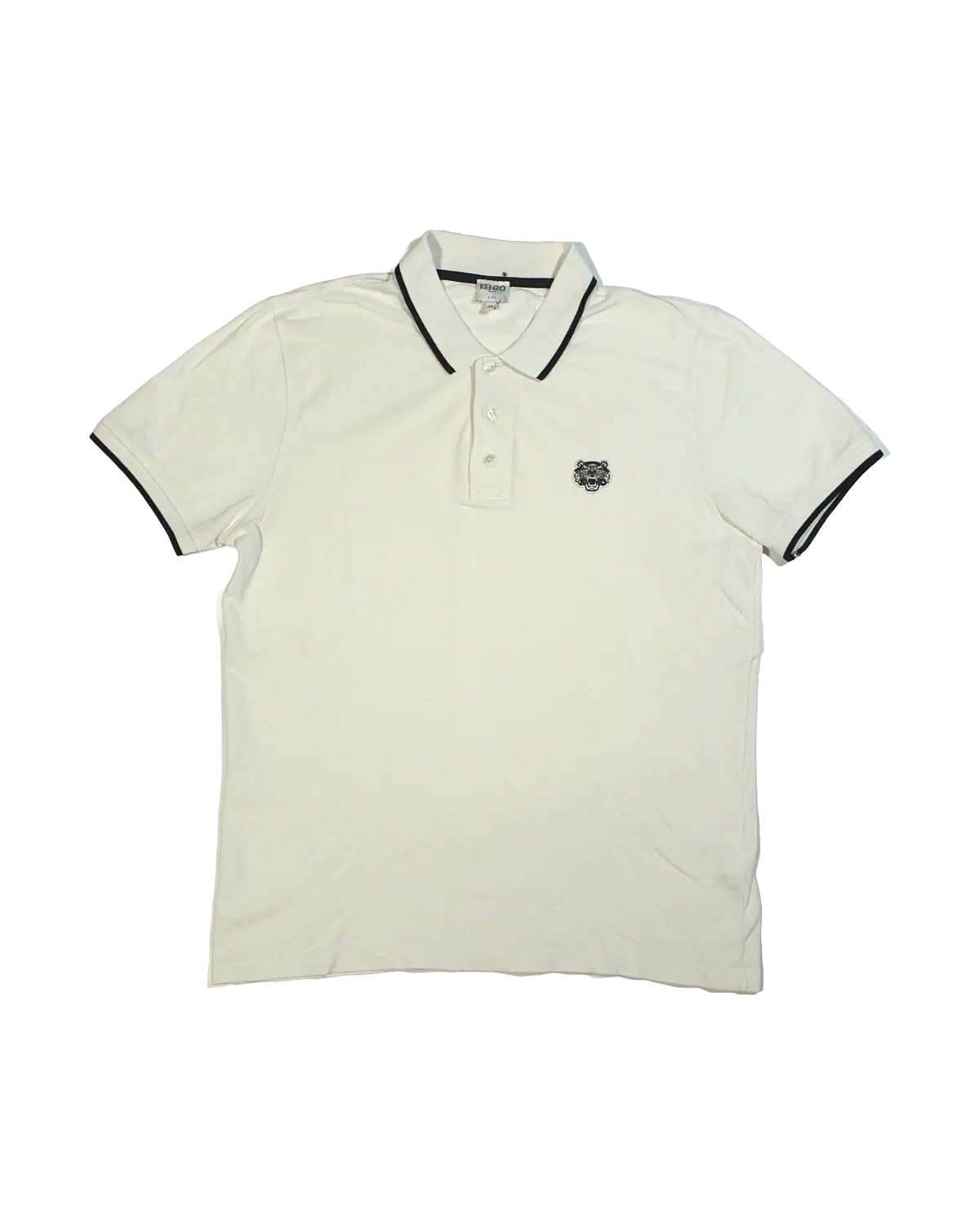 Kenzo - Tiger Crest Polo Shirt — vintage