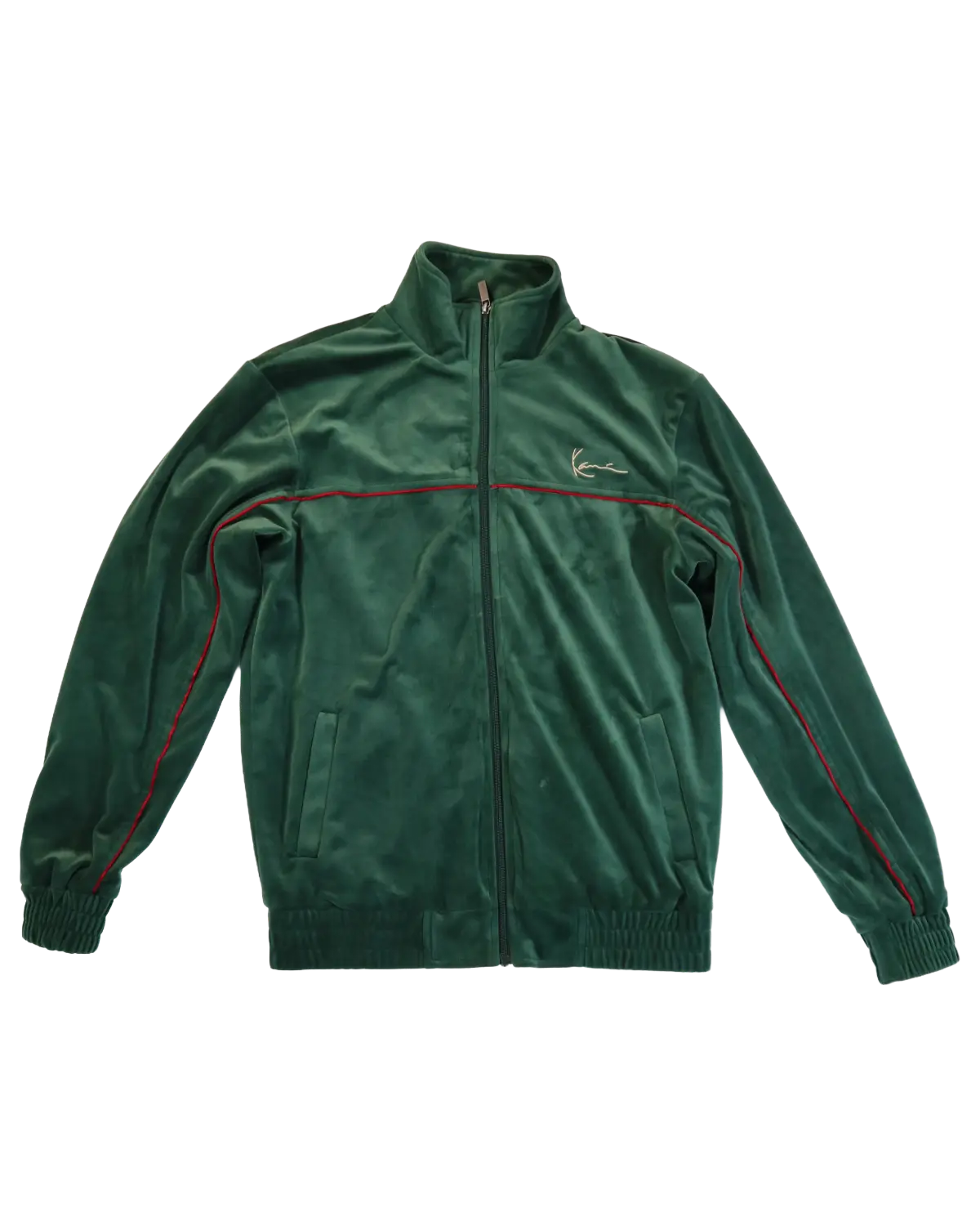 Karl Kani - Velour Track Jacket — vintage