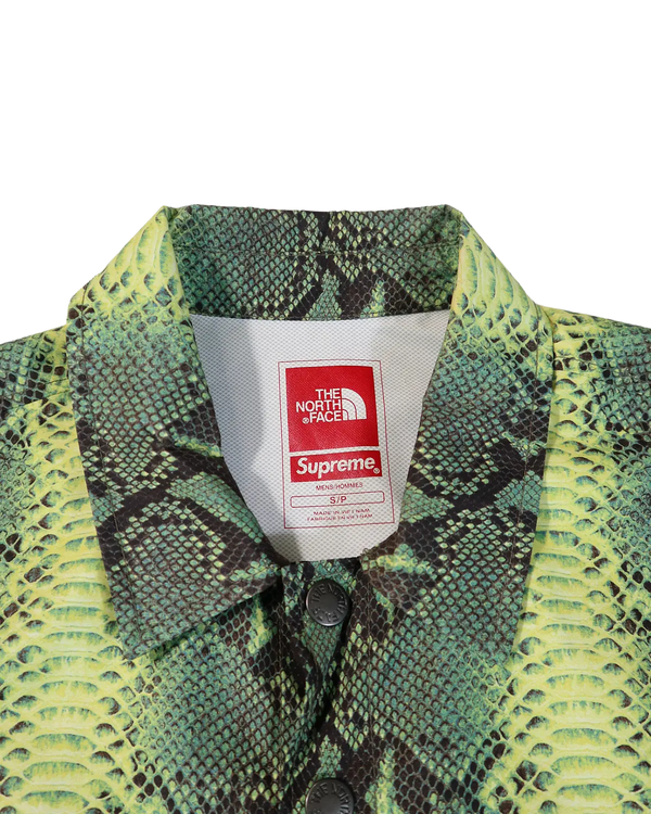 Supreme x The North Face - Snakeskin Taped Seam Coaches Jacket — vintage — view 4