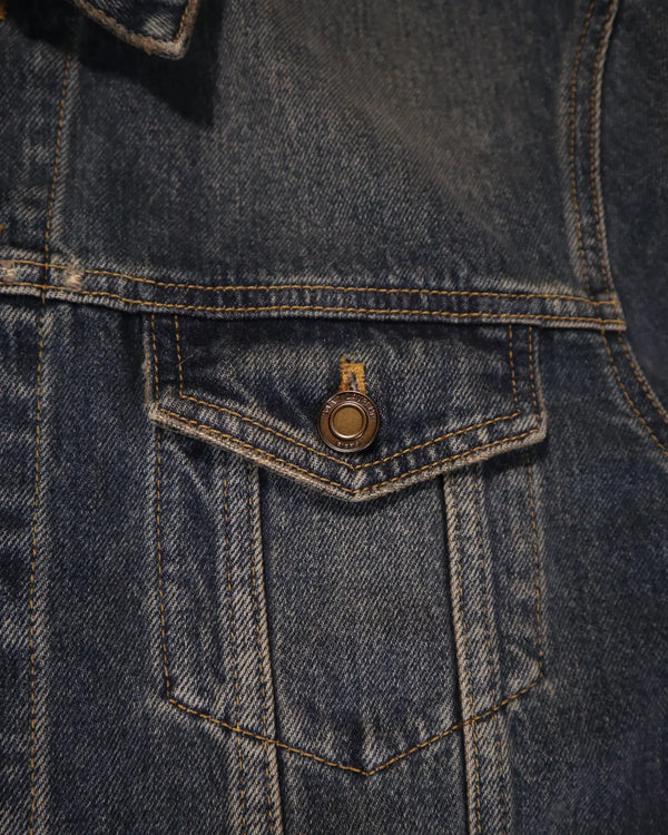 Yves Saint Laurent - Denim Trucker Jacket — vintage — view 4