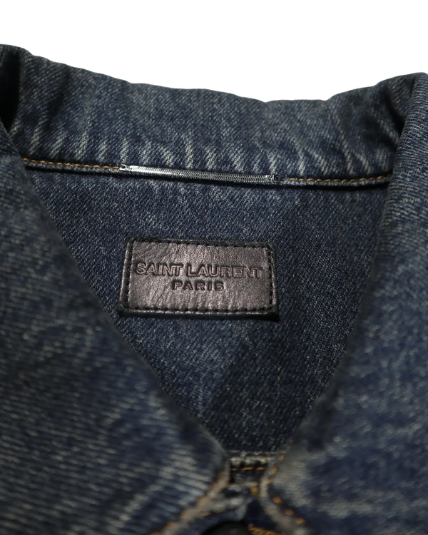 Yves Saint Laurent - Denim Trucker Jacket — vintage — view 3