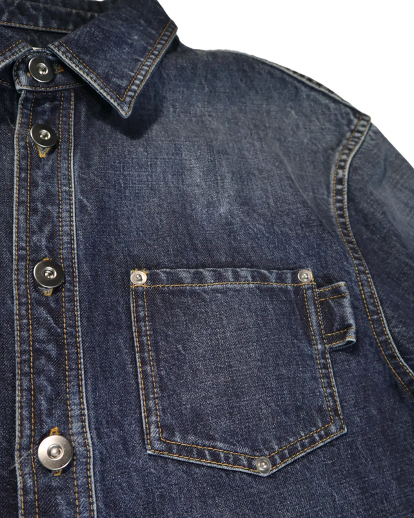 Bottega Veneta - Denim Shirt — vintage — view 4