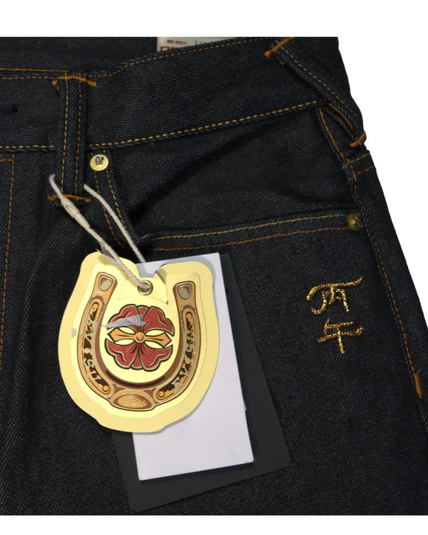 Evisu - Embroidered Selvedge Jeans — view 3