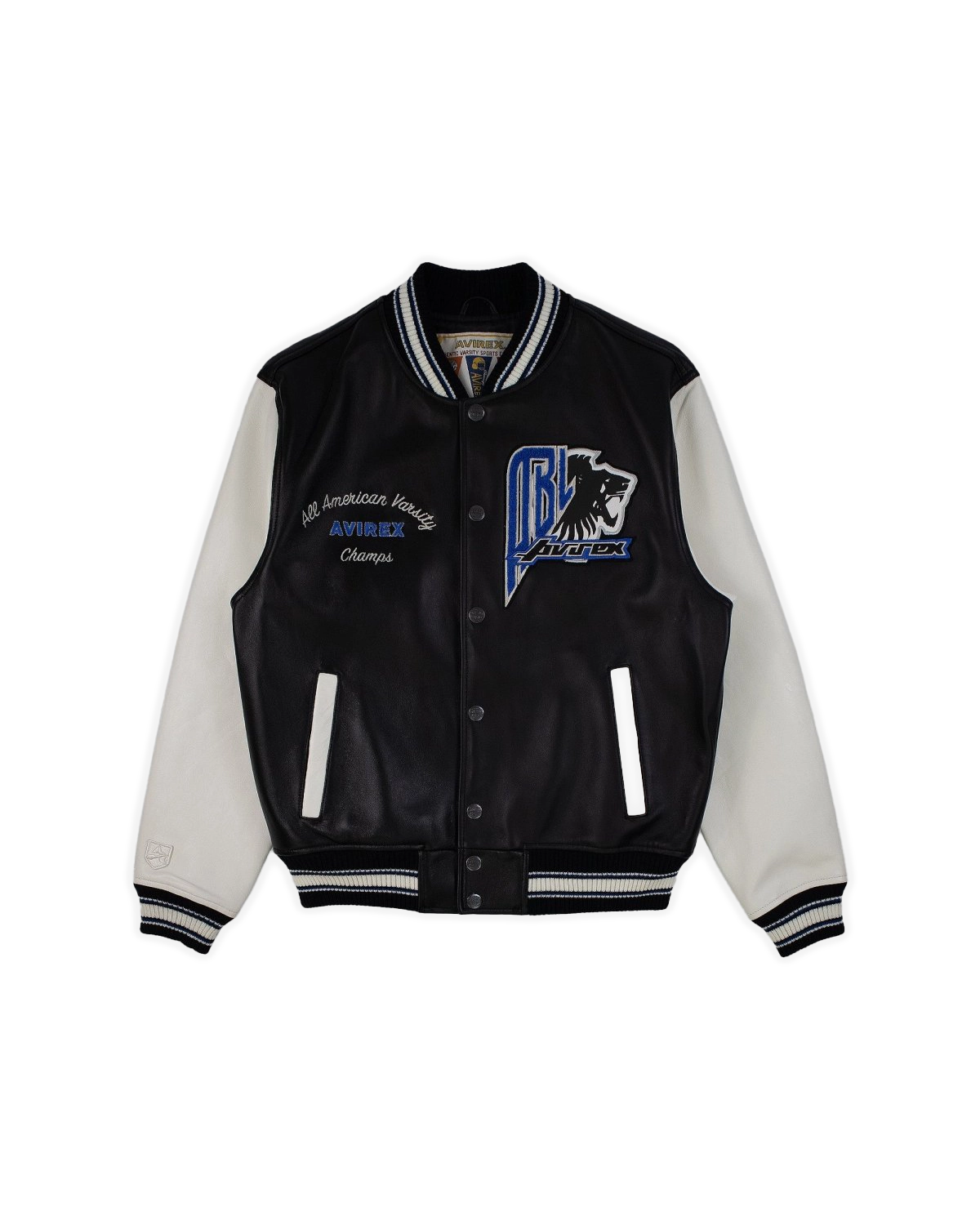 Avirex - Black Lions Varsity Jacket - Bloc Magasin Avirex - Black Lions Varsity Jacket - Bloc Magasin