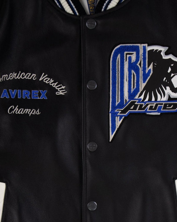 Avirex - Black Lions Varsity Jacket thumbnail 3
