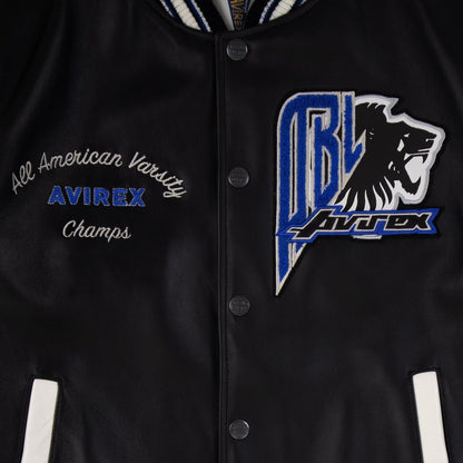 Avirex - Black Lions Varsity Jacket - Bloc Magasin