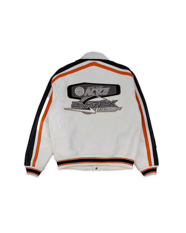 Avirex - City Racer Leather Jacket - alternate