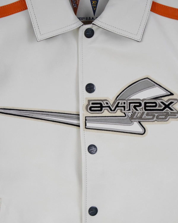 Avirex - City Racer Leather Jacket thumbnail 3
