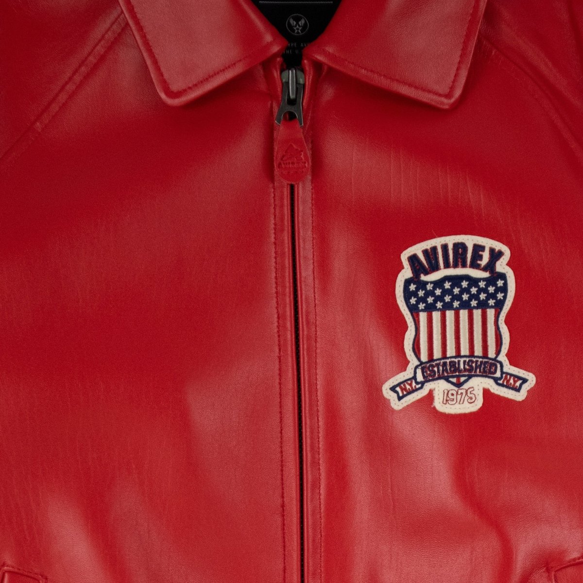 Avirex - Icon Leather Jacket - Bloc Magasin
