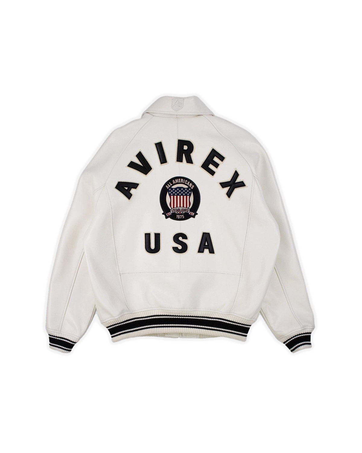 Avirex - Icon Leather Jacket - Bloc Magasin