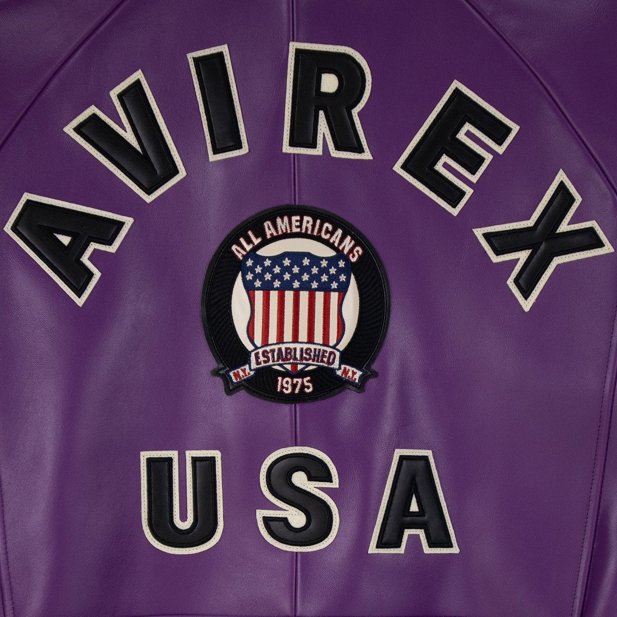 Avirex - Icon Leather Jacket - Bloc Magasin