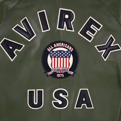 Avirex - Icon Leather Jacket - Bloc Magasin