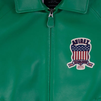 Avirex - Icon Leather Jacket - Bloc Magasin