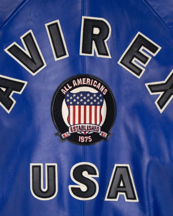 Avirex - Icon Leather Jacket thumbnail 3