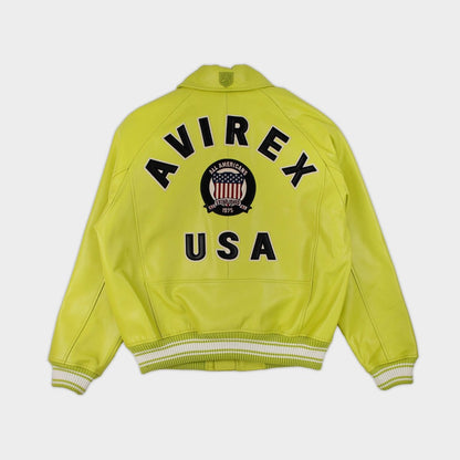 Avirex - Icon Leather Jacket - Bloc Magasin