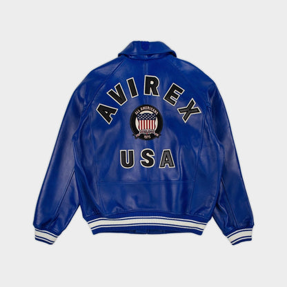 Avirex - Icon Leather Jacket - Bloc Magasin