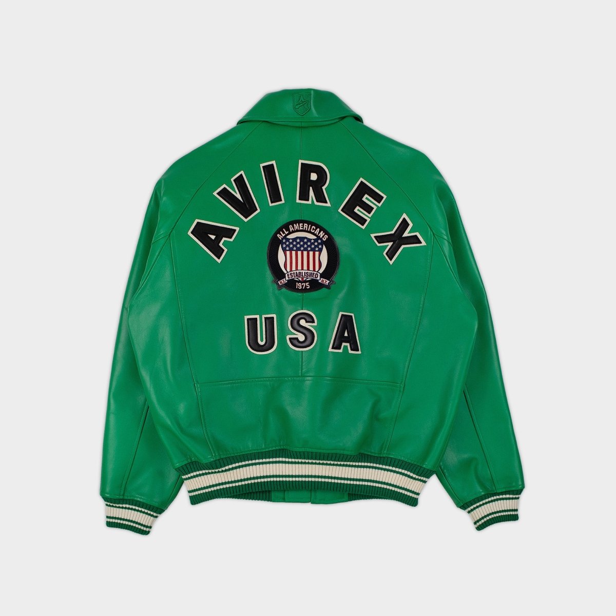 Avirex - Icon Leather Jacket - Bloc Magasin