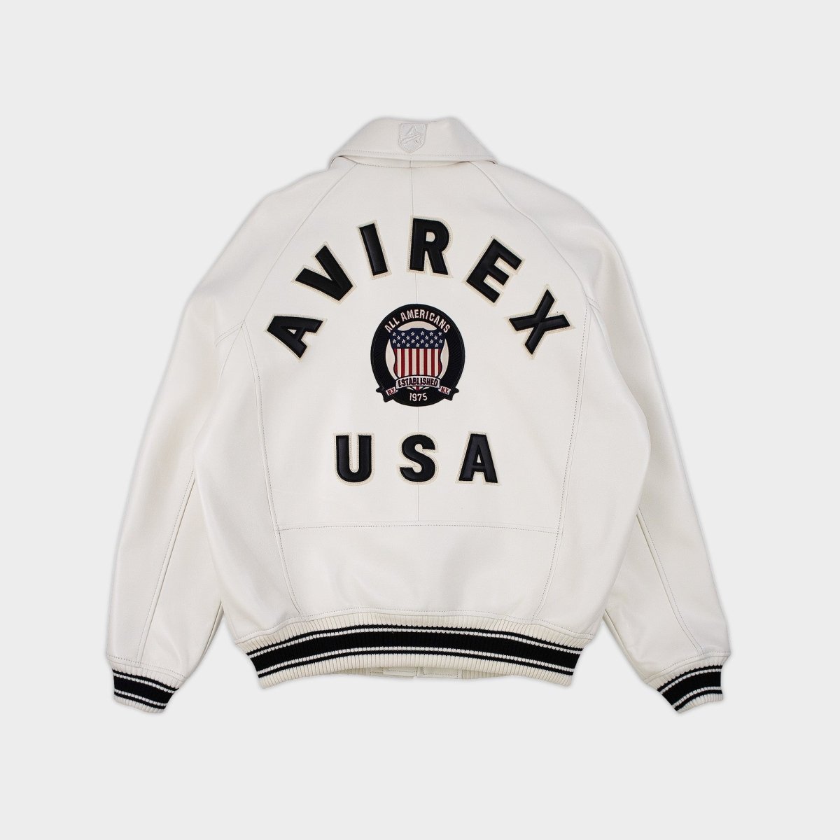 Avirex - Icon Leather Jacket - Bloc Magasin