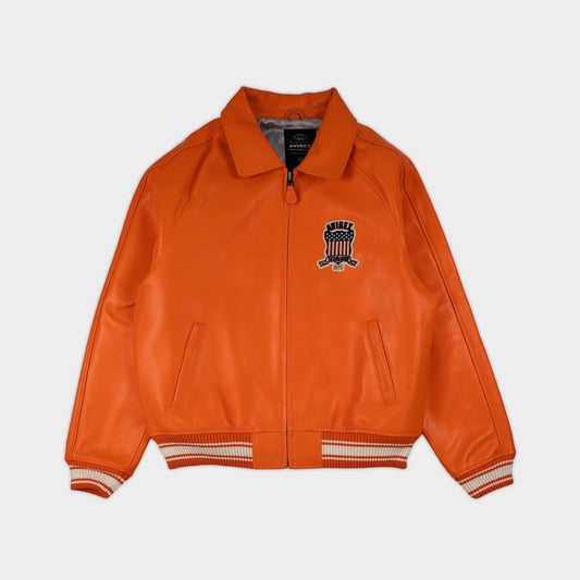 Avirex - Icon Leather Jacket - Bloc Magasin