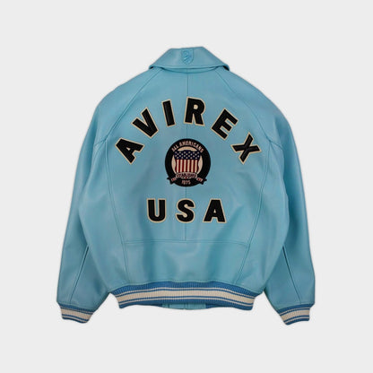 Avirex - Icon Leather Jacket - Bloc Magasin