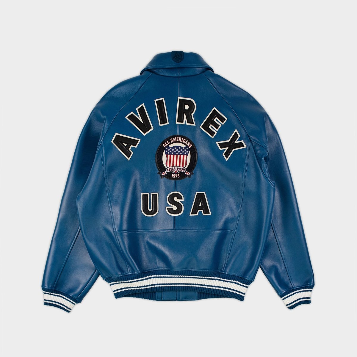 Avirex - Icon Leather Jacket - Bloc Magasin