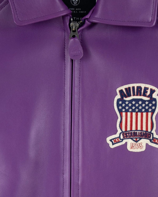 Avirex - Icon Leather Jacket thumbnail 4