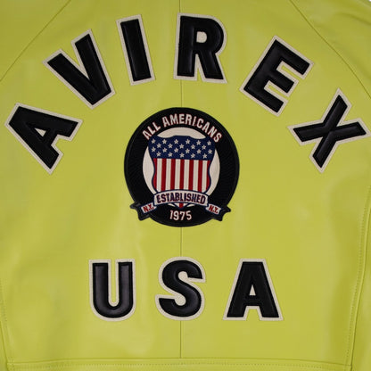 Avirex - Icon Leather Jacket - Bloc Magasin
