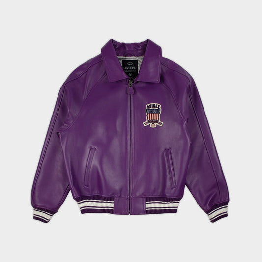 Avirex - Icon Leather Jacket - Bloc Magasin