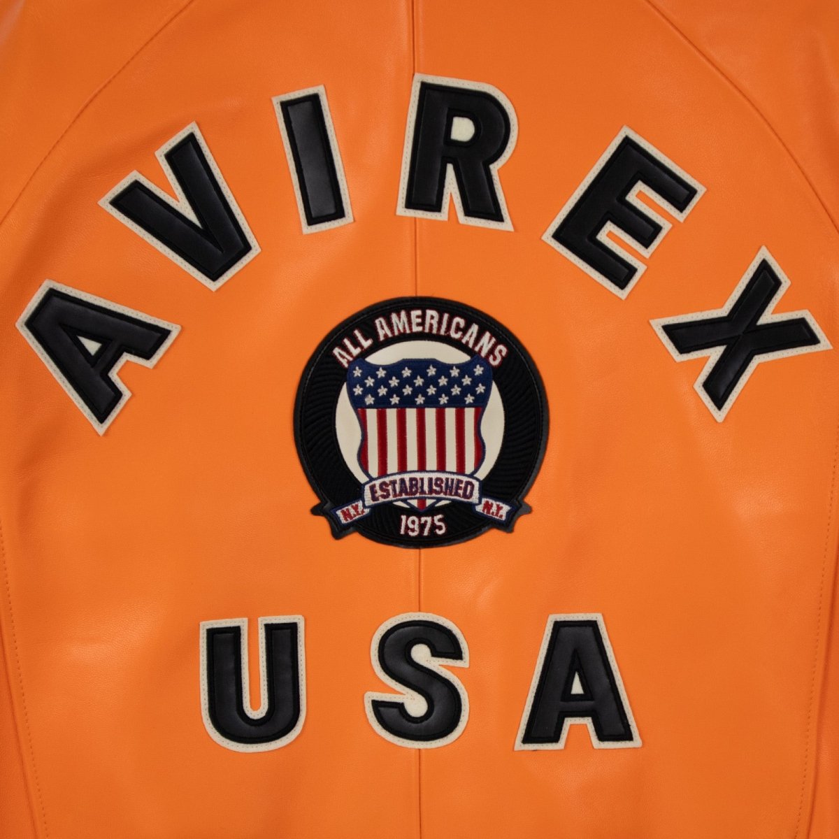 Avirex - Icon Leather Jacket - Bloc Magasin