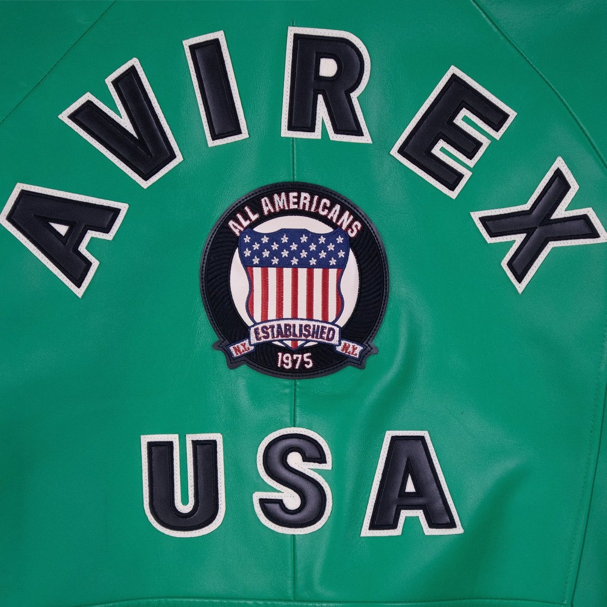 Avirex - Icon Leather Jacket - Bloc Magasin