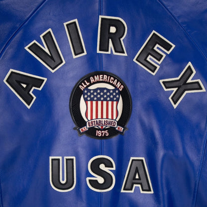 Avirex - Icon Leather Jacket - Bloc Magasin