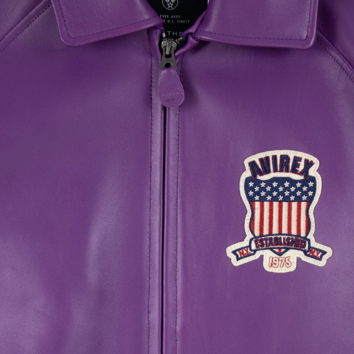 Avirex - Icon Leather Jacket - Bloc Magasin