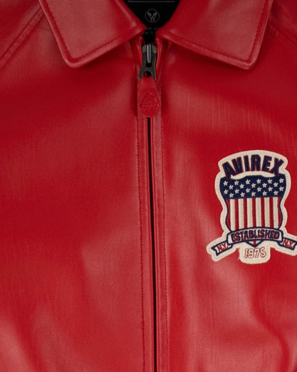 Avirex - Icon Leather Jacket thumbnail 3