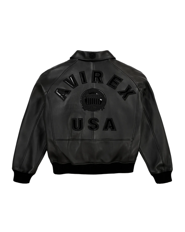 Avirex - Icon Leather Jacket - alternate