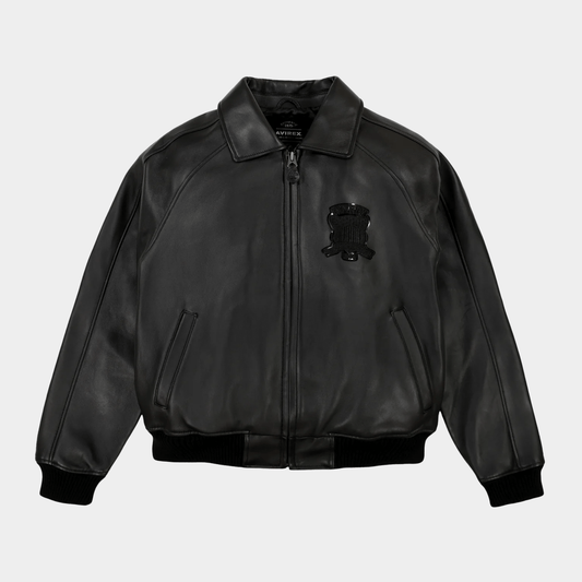 Avirex - Icon Leather Jacket - Bloc Magasin