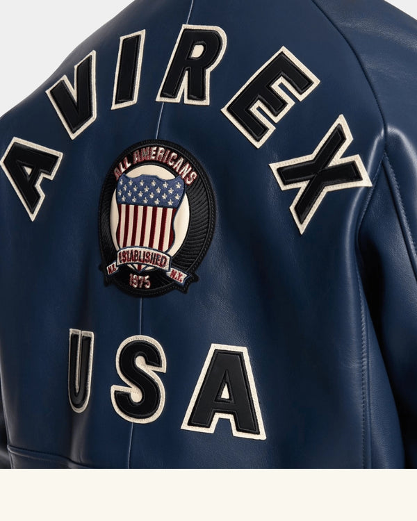 Avirex - Icon Leather Jacket thumbnail 3