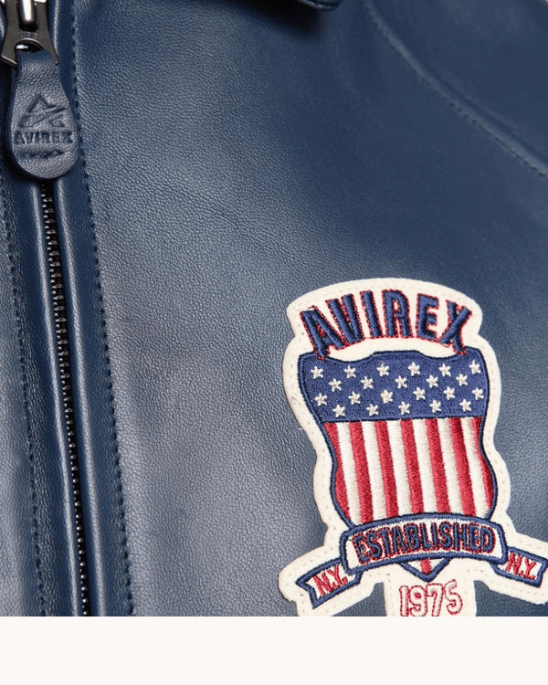 Avirex - Icon Leather Jacket thumbnail 4