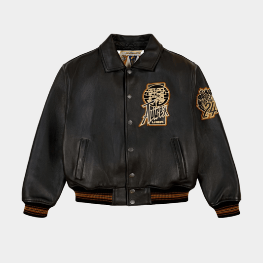 Avirex - Twin Dragon Leather Jacket - Bloc Magasin