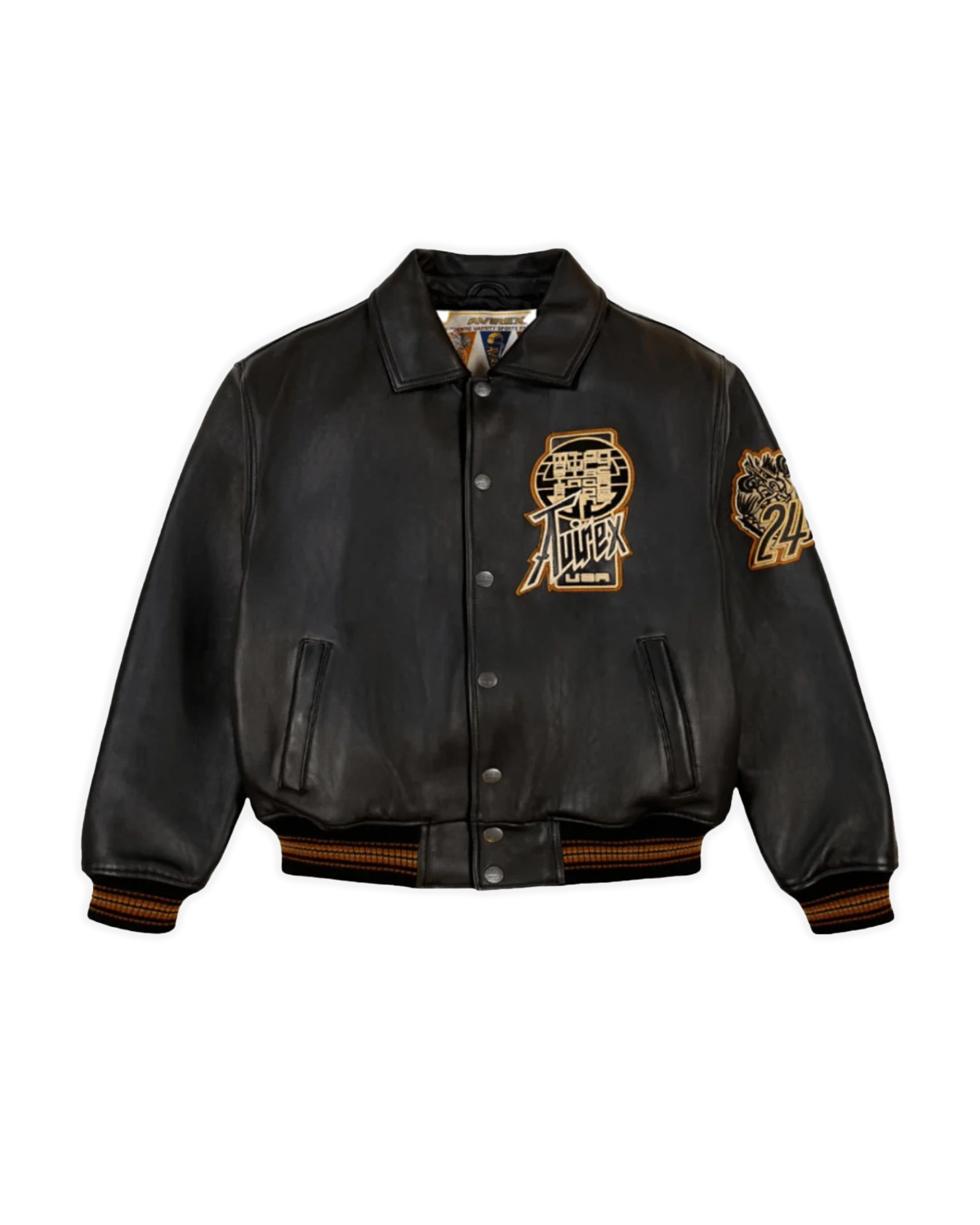 Avirex - Twin Dragon Leather Jacket