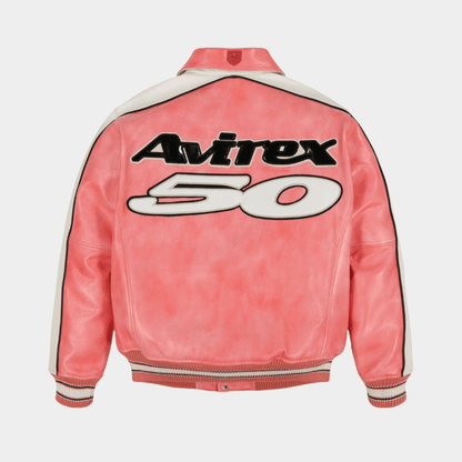 Avirex x Hellstar - Leather Jacket - Bloc Magasin