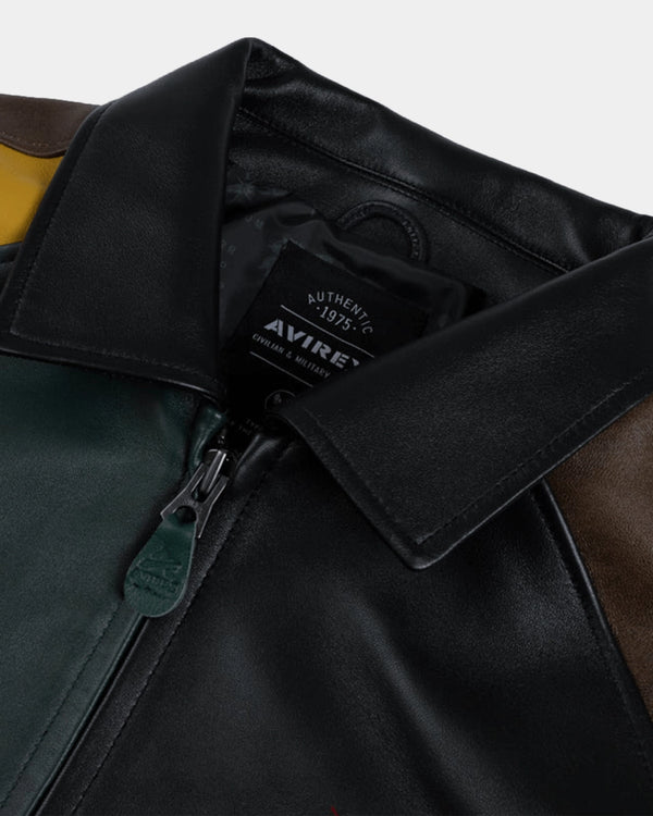 Avirex x Patta - Leather Jacket thumbnail 6