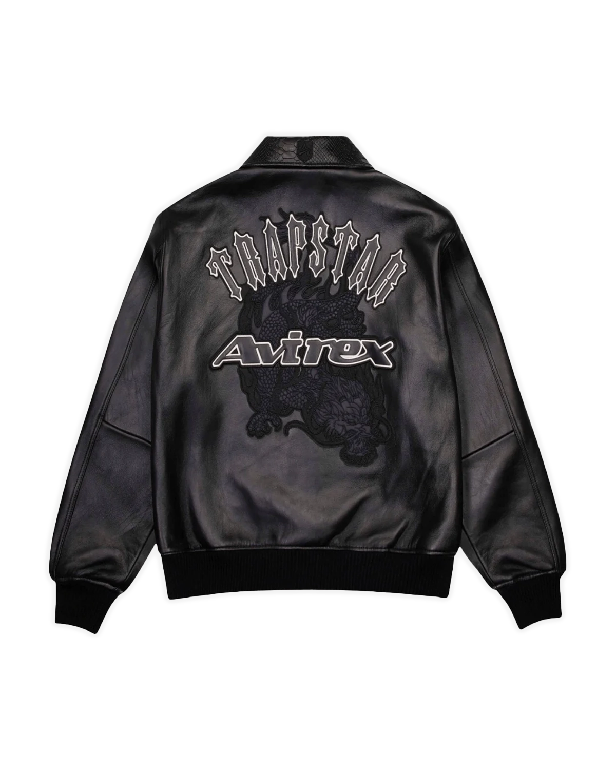 Avirex x Trapstar - Vol 2 Leather Jacket - Bloc Magasin