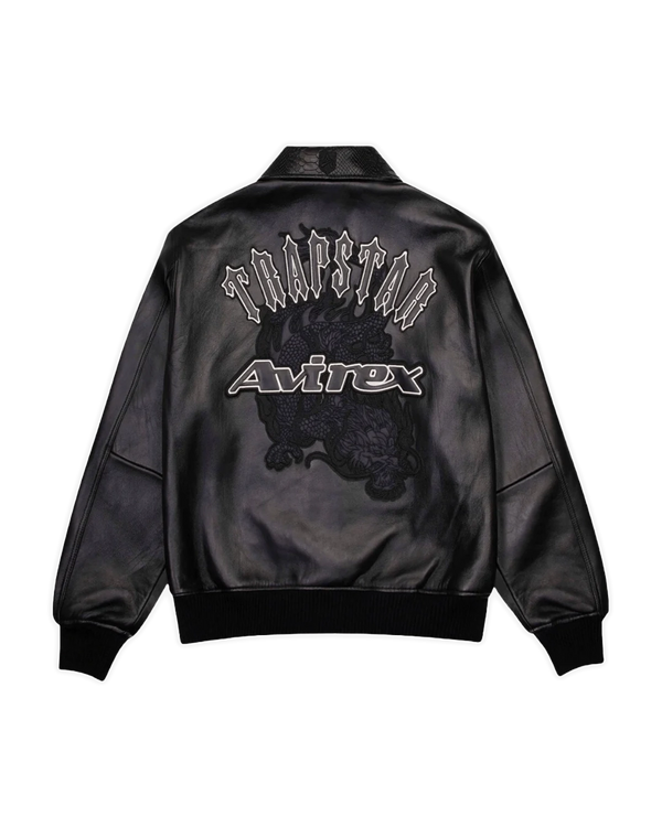 Avirex x Trapstar - Vol 2 Leather Jacket - alternate