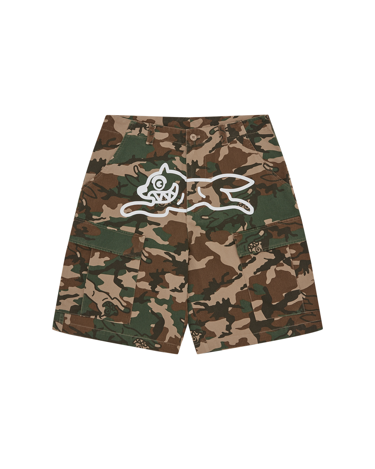 Billionaire Boys Club - Running Dog Woodland Camo Cargo Shorts
