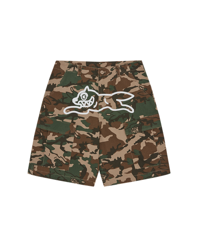 Billionaire Boys Club - Running Dog Woodland Camo Cargo Shorts