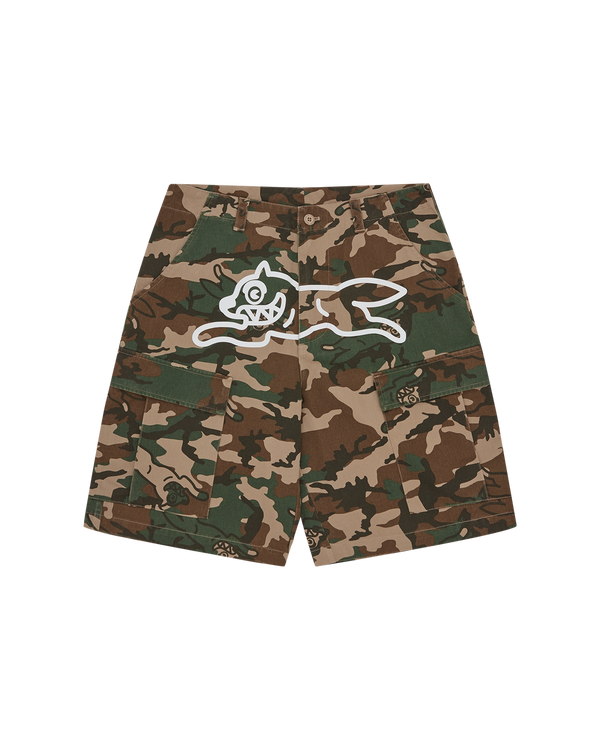 Billionaire Boys Club - Running Dog Woodland Camo Cargo Shorts