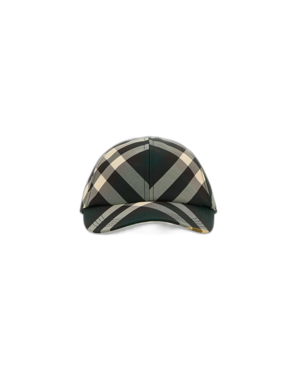 Burberry - Checked Curved-Peak Baseball Cap