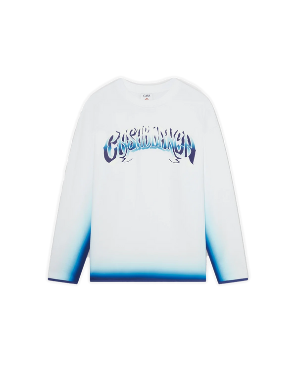Casablanca - Blue Fade Long Sleeve T-Shirt