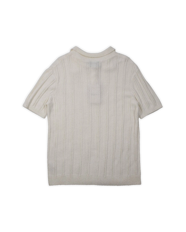 Casablanca - White Diamond Logo Polo Shirt - alternate